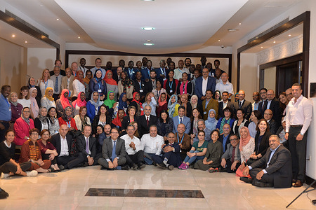 Health ministers and high-level representatives of the 22 countries and territories of the WHO Eastern Mediterranean Region, partner organizations and civil society, took part in the Sixty-fifth Session of the WHO Regional Committee for the Eastern Mediterranean, in Khartoum, Sudan, from 15 to 18 October 2018. The Regional Committee is WHO’s decision-making body in the Region, convening once a year to discuss and endorse regional policies, activities and financial plans.   http://www.emro.who.int/media/news/whos-regional-committee-discusses-regional-priorities.html Please contact mailto:borregaardu@who.int for more photos from RC65.  