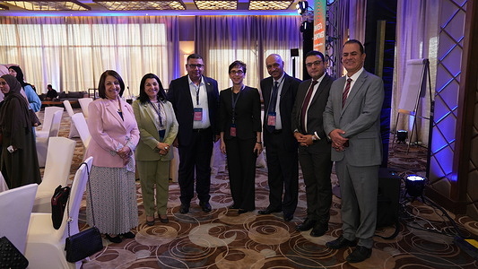 The World Health Organization (WHO) organized a meeting on “Regional Meeting on Health Workforce in EMR: from COVID-19 Learning to Action Cairo, Egypt, 19 and 20 June 2023” at Westin Hotel, Cairo, Egypt. The main objectives of this meeting are to: • share and review the experiences and good practices in EMR to address health workforce challenges,  • identify strategies and actions to address health workforce challenges, especially with the learnings from COVID-19, • agree on a call for action to accelerate health workforce actions in EMR.  For more photos of the event, please contact emphotos@who.int