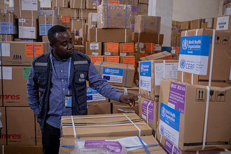 WHO Somalia is maintaining 3 warehouses across the country to maintain and sustain provision of life-saving health services across the country. Since 2022, WHO Somalia has stepped up its integrated response to provide essential lifesaving health and nutrition services, to enhance community-based surveillance to detect and respond to disease outbreaks in a timely manner, and to improve coordination with all partners. WHO-deployed community health workers and outreach teams have brought healt hcare services directly to those who need them the most. Community health workers in towns and villages impacted by drought, as well as camps for internally displaced people, have screened children for malnutrition, referring the most severe cases to stabilization centres, which WHO has supported with essential supplies and capacity-building. At the same time, the threat of violence and terror attacks remains and WHO has been working with international experts, like UK-MED, to build the capacity of Somali first responders to offer lifesaving trauma care.