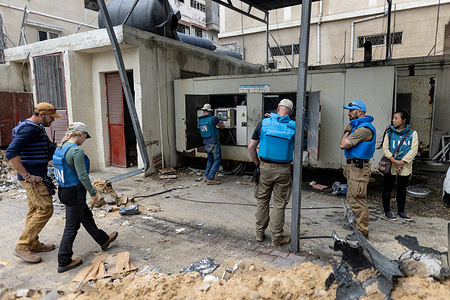 WHO and partners visited hospitals in Khan Yunis in Gaza, including Al-Amal hospital and Nasser Medical Complex to assess the health facilities.  They saw utter devastation: infrastructure destroyed, vital medicines and equipment missing or damaged.